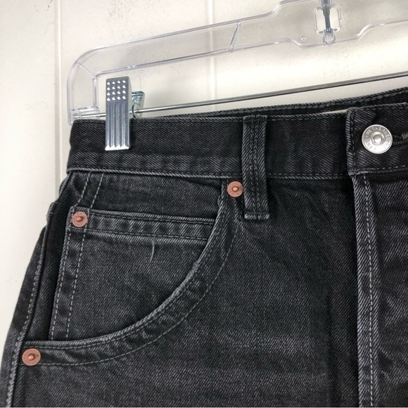 Free People Womens Taliesin Black Cut Off Shorts Size 25 - Picture 6 of 12